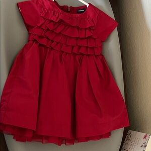 GAP Red Ruffle Kids Dress